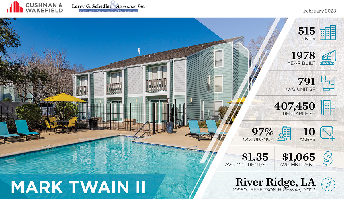 Mark Twain 2 Apartment Listing